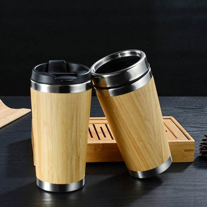 Bamboo Coffee Cup - FLORANZANI- Beauté & Santé