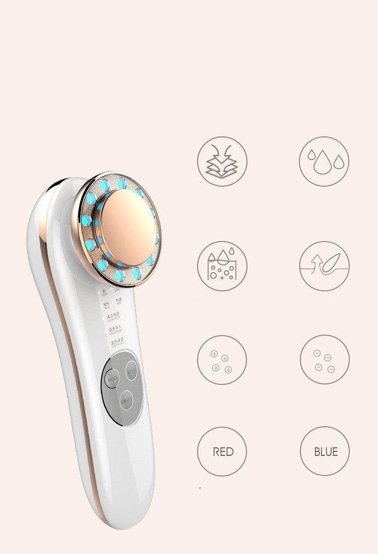 Facial Massager Skin Care Tools 7 In 1 Face Lifting Machine Galvanic Facial Machine Face Tightening Machine For Skin High Frequency Facial Machine - FLORANZANI- Beauté & Santé