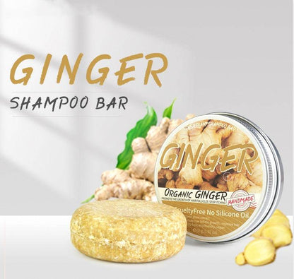 Ginger Shampoo Soap Anti-dandruff Refreshing - FLORANZANI- Beauté & Santé