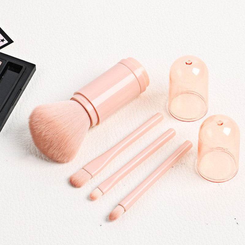 Four in one retractable makeup brush set - FLORANZANI- Beauté & Santé