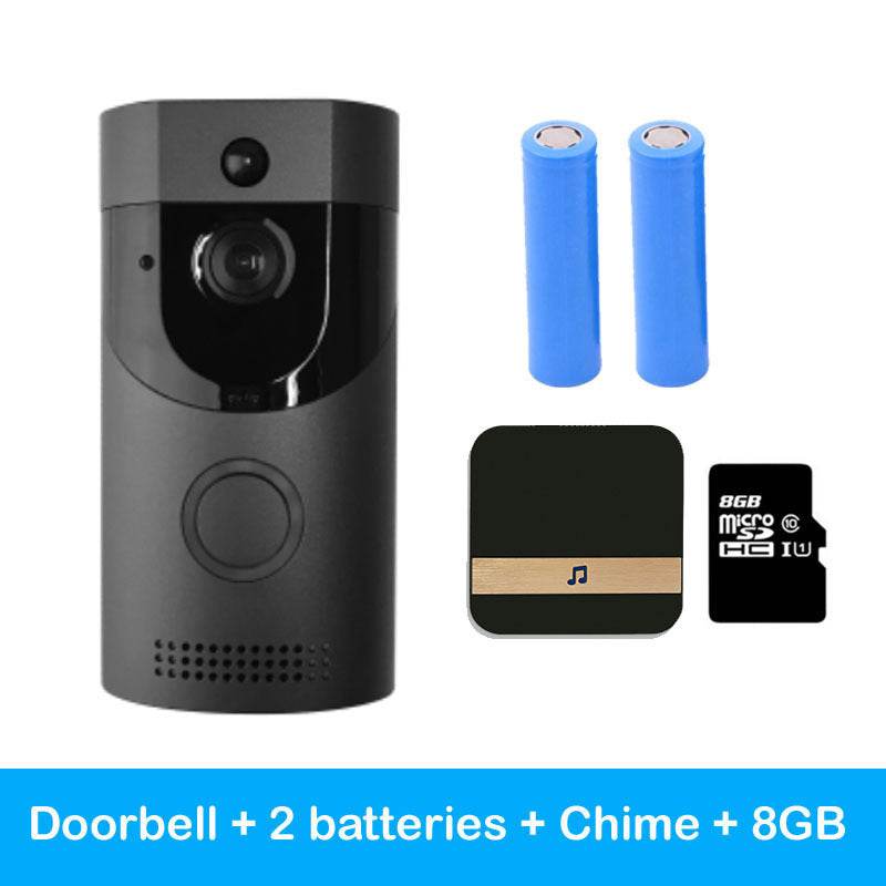 Home alarm smart wifi video doorbell wireless video intercom doorbell mobile phone remote video sea H1 program - FLORANZANI- Beauté & Santé