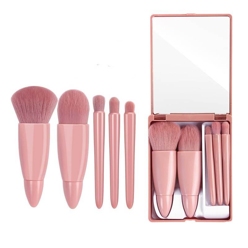 5Pcs Makeup Brushes Tool Set Cosmetic Powder Eye Shadow Foundation Blush Blending Make Up Brush - FLORANZANI- Beauté & Santé