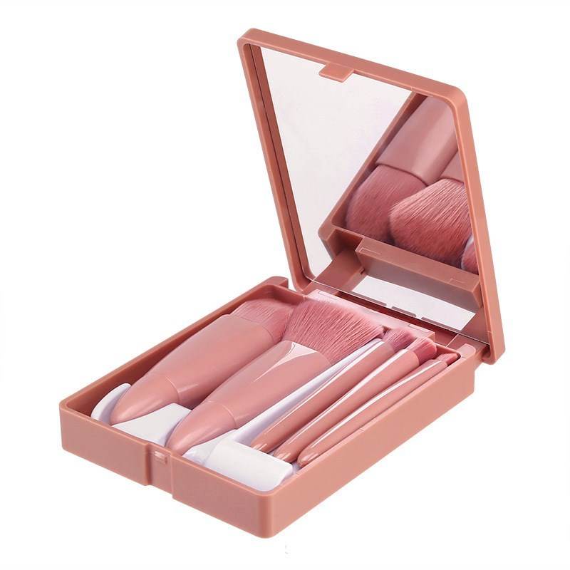 5Pcs Makeup Brushes Tool Set Cosmetic Powder Eye Shadow Foundation Blush Blending Make Up Brush - FLORANZANI- Beauté & Santé