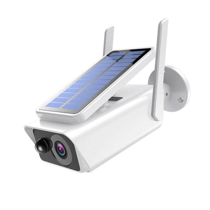 Wireless Wifi Solar Rechargeable Battery Camera - FLORANZANI- Beauté & Santé