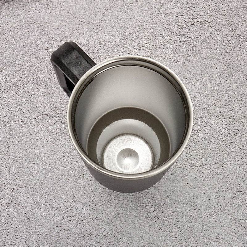 Stainless Steel Coffee Cup Handle Water Cup Cup Metal - FLORANZANI- Beauté & Santé