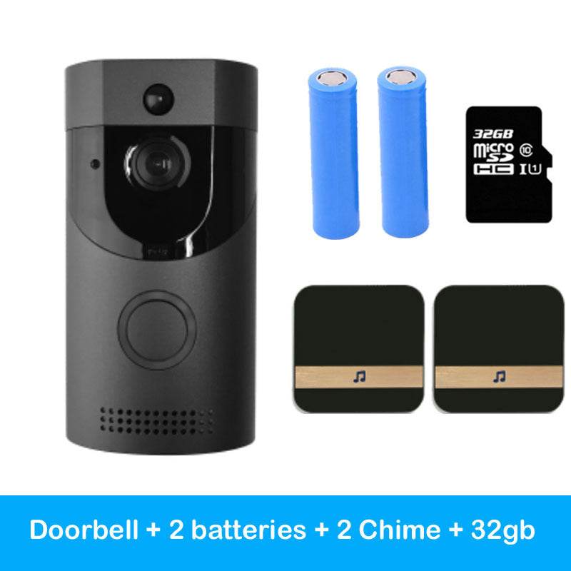 Home alarm smart wifi video doorbell wireless video intercom doorbell mobile phone remote video sea H1 program - FLORANZANI- Beauté & Santé