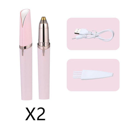 Eyebrow Epilator Maquiagem Profissional Completa Trymer Do Brwi Eye Brow Trimmer For Rasoir Visage Femme Make Up Eye Brow Shaper - FLORANZANI- Beauté & Santé