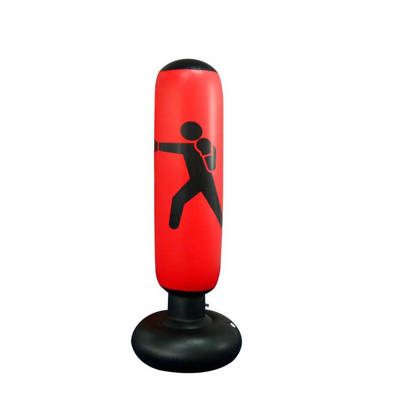 Fitness Inflatable Boxing Column Fighting Column Sandbag Vertical Venting Toy - FLORANZANI- Beauté & Santé