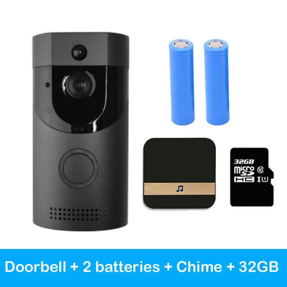 Home alarm smart wifi video doorbell wireless video intercom doorbell mobile phone remote video sea H1 program - FLORANZANI- Beauté & Santé