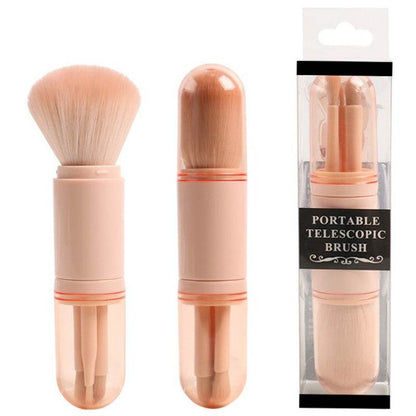 Four in one retractable makeup brush set - FLORANZANI- Beauté & Santé