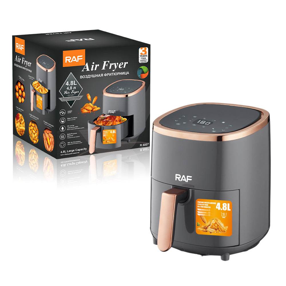 Large Capacity Smart Touch Screen Household Air Fryer - FLORANZANI- Beauté & Santé