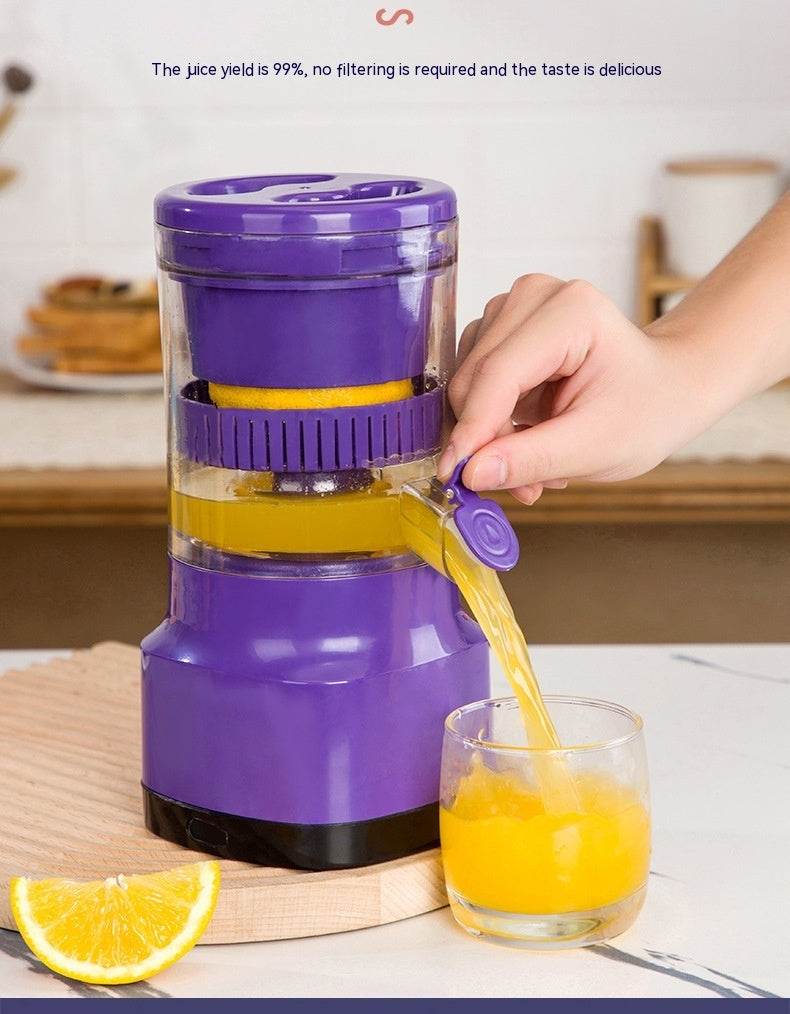 Electric Orange Juicer Lemon Juicer Squeezer Usb Rechargeable Citrus Juicer Machines Usb Rechargeable Portable Blender Kitchen Gadgets - FLORANZANI- Beauté & Santé