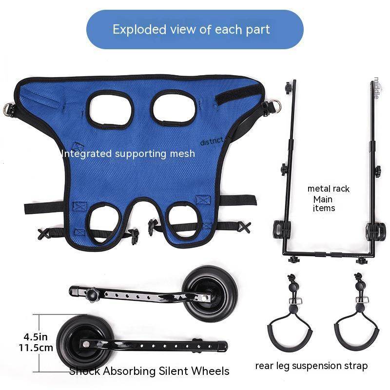 Pet Disabled Dog Wheelchair Scooter - FLORANZANI- Beauté & Santé