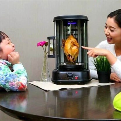 Home Grill Electric Rotisserie Indoor Chicken SmokelessHome Skewer Stove - FLORANZANI- Beauté & Santé