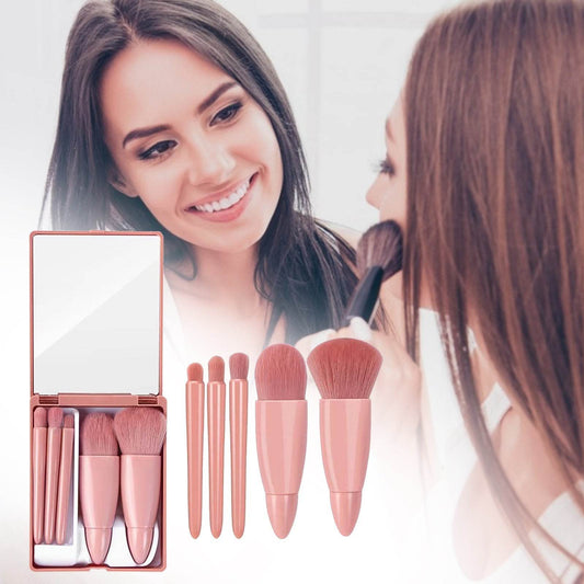 5Pcs Makeup Brushes Tool Set Cosmetic Powder Eye Shadow Foundation Blush Blending Make Up Brush - FLORANZANI- Beauté & Santé