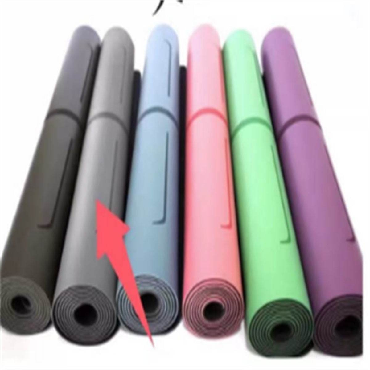 Natural Rubber Non-slip Professional 5mm Thickness Yoga Mat - FLORANZANI- Beauté & Santé