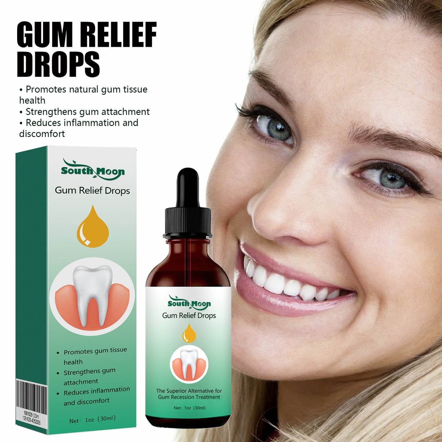 Gum Repair Drops Care Gum Relief Periodontal Foaming Oral Cleaning Care Drops - FLORANZANI- Beauté & Santé