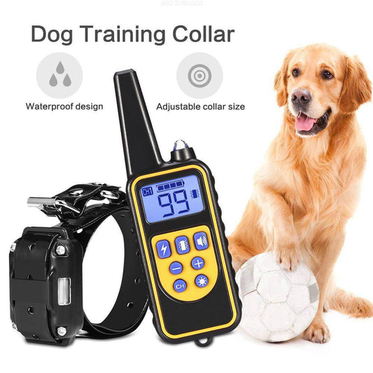 800m Electric Dog Training Collar Anti-barking Device - FLORANZANI- Beauté & Santé