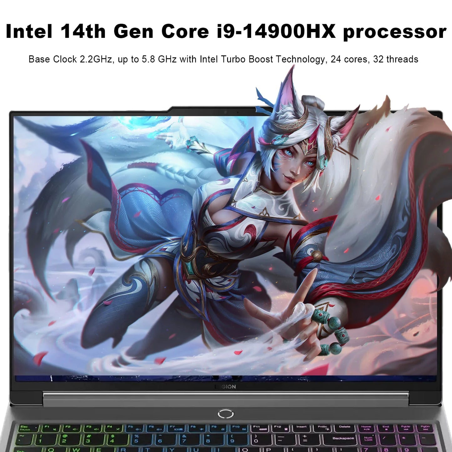 Laptop Lenovo Legion 5i, pantalla de 16", Intel Core i9-14900HX, RTX 4060, hasta 64 GB de RAM DDR5, hasta 4 TB de SSD