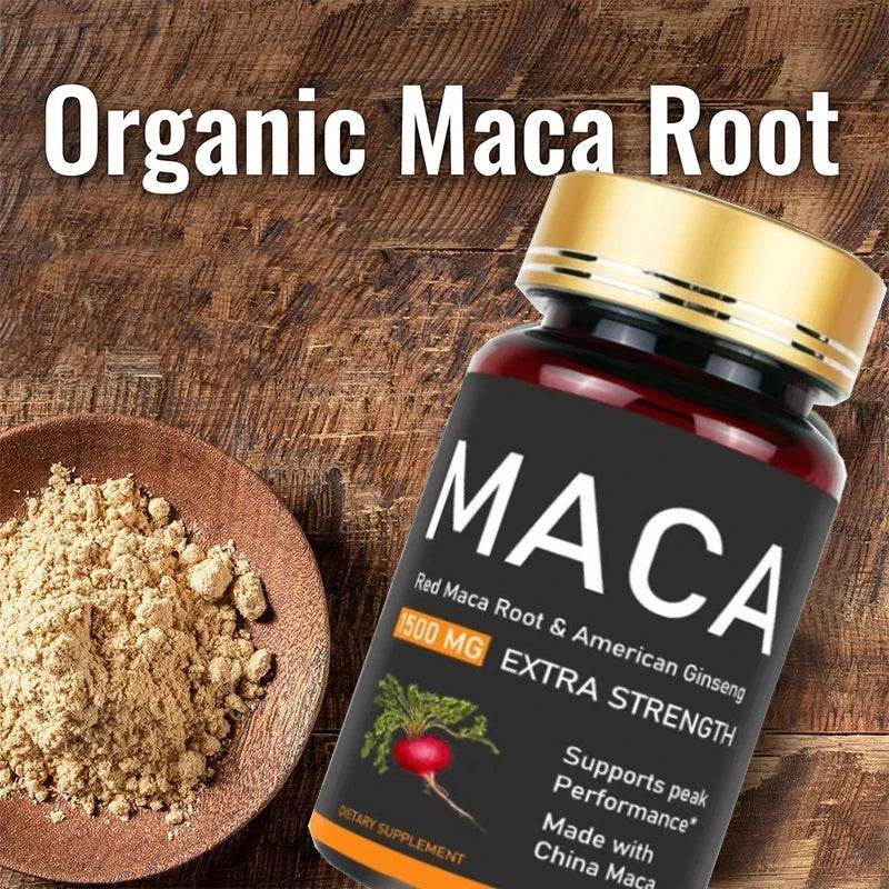 Organic Maca Tablets Support Reproductive Health Natural Energizer-36000MG - FLORANZANI- Beauté & Santé