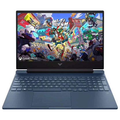 HP Victus 15" Gaming-Laptop, Intel Core i5-12450H, 64 GB RAM, 4 TB SSD, GeForce RTX 3050, Windows 11 Home, Blau