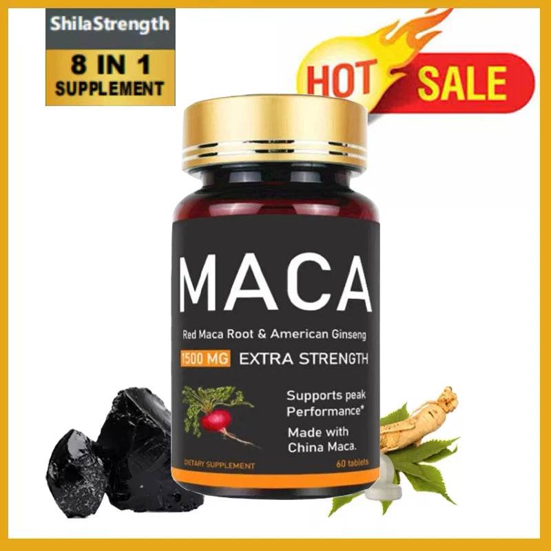 Organic Maca Tablets Support Reproductive Health Natural Energizer-36000MG - FLORANZANI- Beauté & Santé