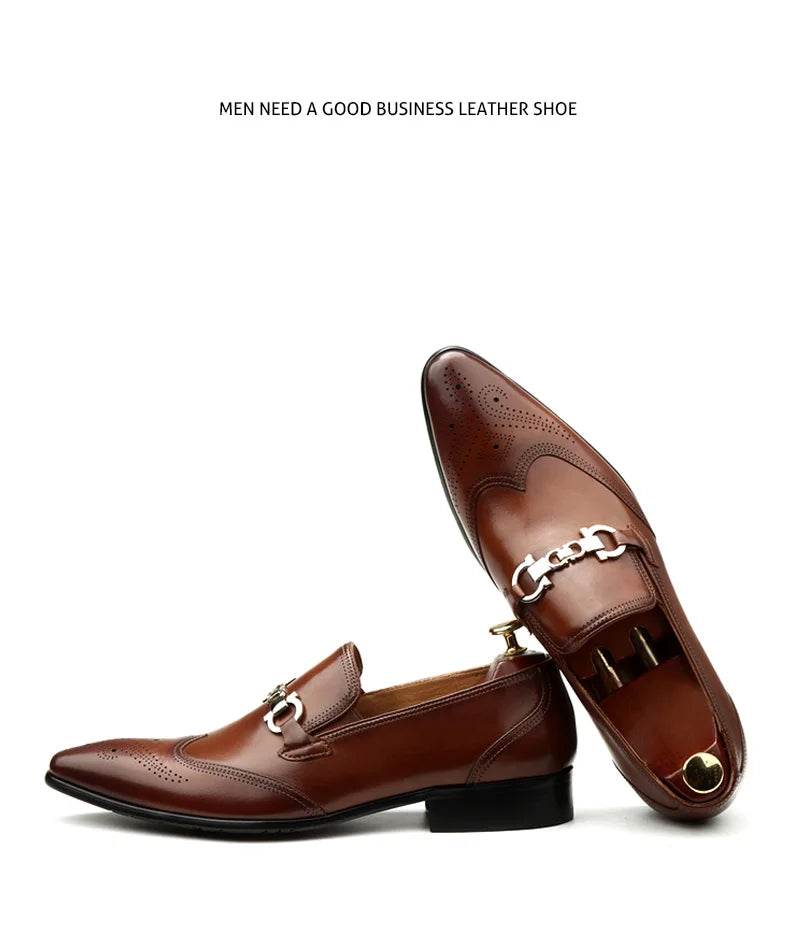 Oxford man in leather shoes, dress shoes, pointy, English style. Made of pure leather, dress, carved, married, size 46 - FLORANZANI- Beauté & Santé