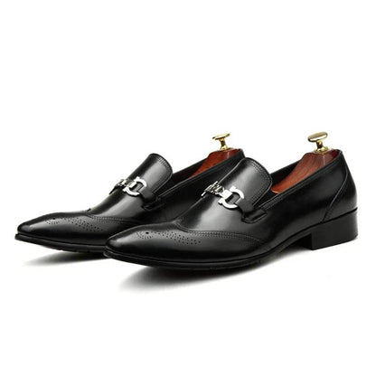 Oxford man in leather shoes, dress shoes, pointy, English style. Made of pure leather, dress, carved, married, size 46 - FLORANZANI- Beauté & Santé