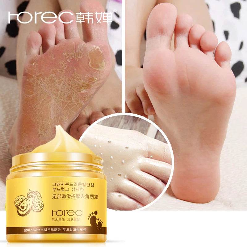 ROREC Foot Cream Foot Mask Exfoliation for Feet Massage Cream Feet Care Dead Skin Removal Smooth Cream Against Cracks Foot Peel - FLORANZANI- Beauté & Santé