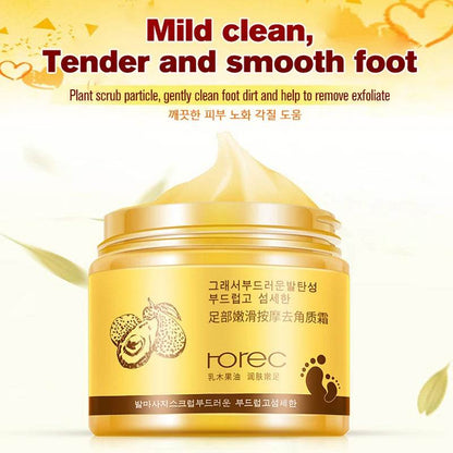 ROREC Foot Cream Foot Mask Exfoliation for Feet Massage Cream Feet Care Dead Skin Removal Smooth Cream Against Cracks Foot Peel - FLORANZANI- Beauté & Santé