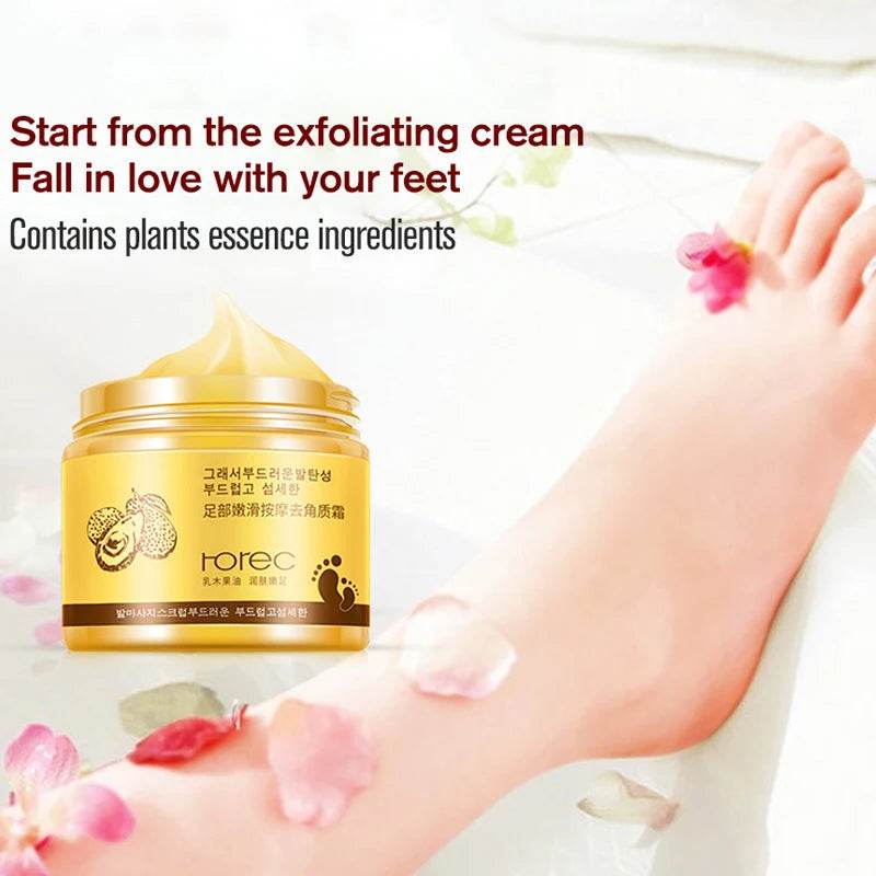 ROREC Foot Cream Foot Mask Exfoliation for Feet Massage Cream Feet Care Dead Skin Removal Smooth Cream Against Cracks Foot Peel - FLORANZANI- Beauté & Santé