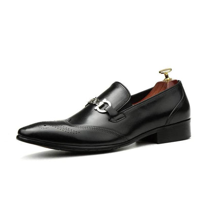 Oxford man in leather shoes, dress shoes, pointy, English style. Made of pure leather, dress, carved, married, size 46 - FLORANZANI- Beauté & Santé