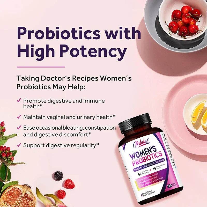 Women’s Probiotic - Improves Digestion, Relieves Constipation, Maintain Vaginal and Urinary Health, Improves Mood and Relaxation - FLORANZANI- Beauté & Santé