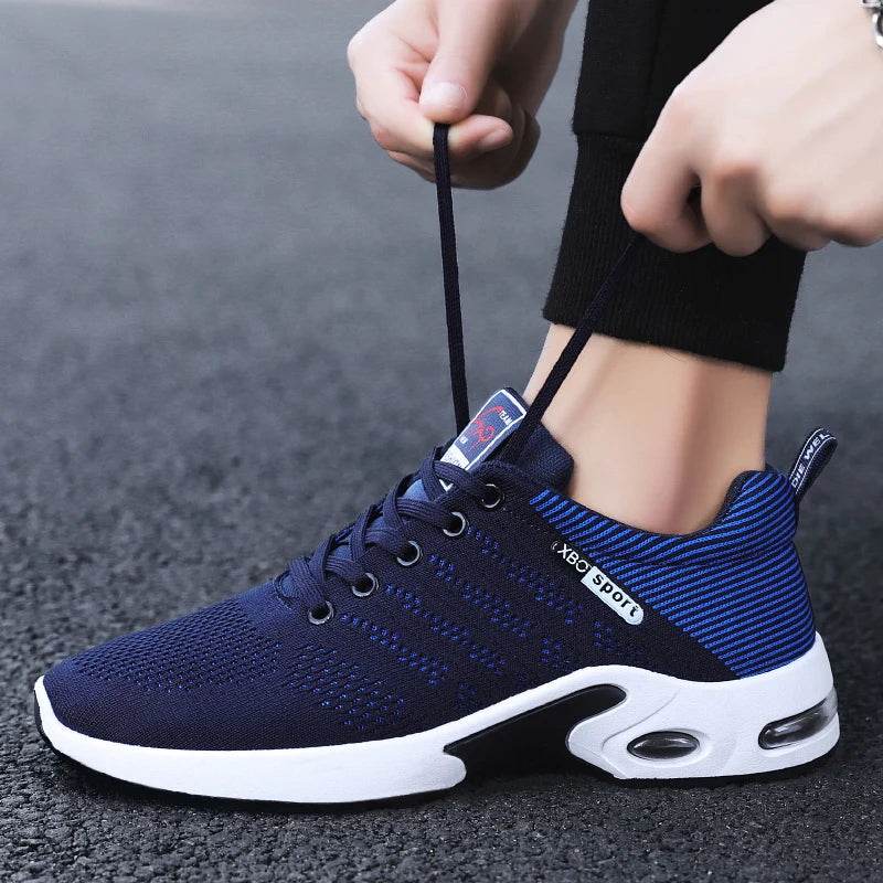 Men's Running Shoes Spring Low Cut Casual Outdoor Walking Shoes Soft Soled Breathable Anti Slip New Sports Shoes for Men - FLORANZANI- Beauté & Santé