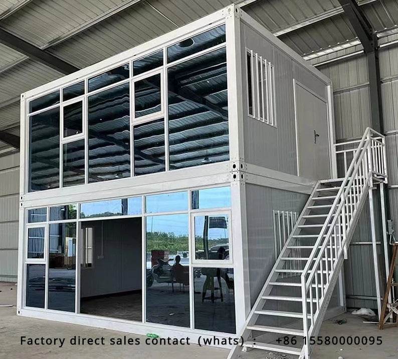 NEW 11Customized steel residential integrated housing for container mobile housing, office assembly, detachable activity board - FLORANZANI- Beauté & Santé