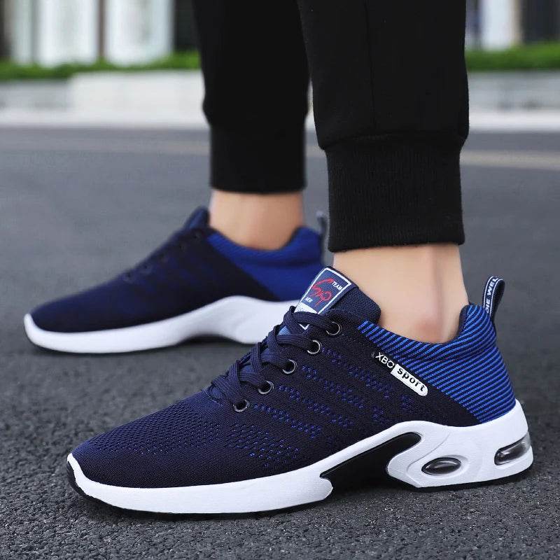 Men's Running Shoes Spring Low Cut Casual Outdoor Walking Shoes Soft Soled Breathable Anti Slip New Sports Shoes for Men - FLORANZANI- Beauté & Santé