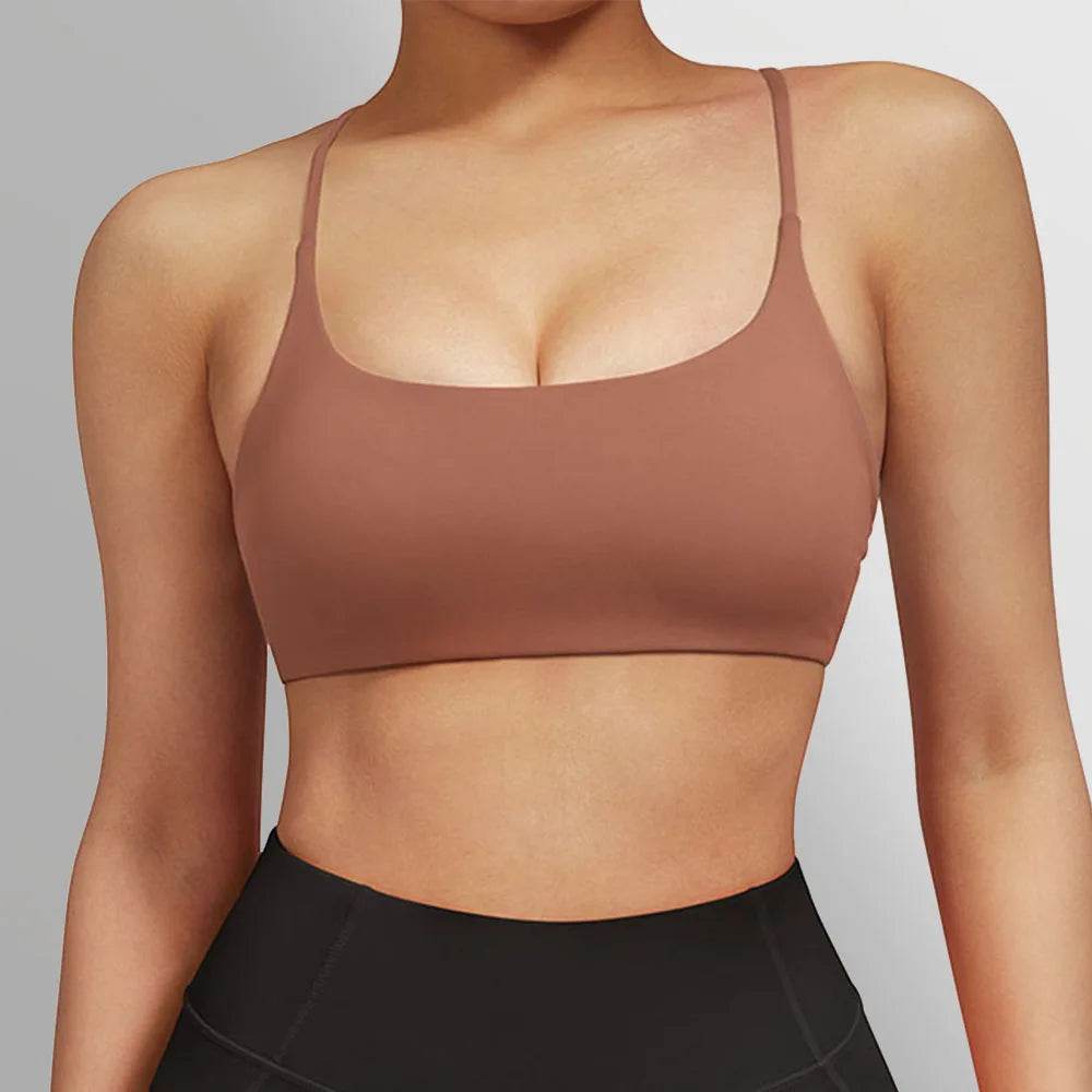 Sport Bra Fitness Top Seamless Yoga Bra Black White Running Yoga Gym Crop Top Women Push Up Sports Bra 2023 Women - FLORANZANI- Beauté & Santé