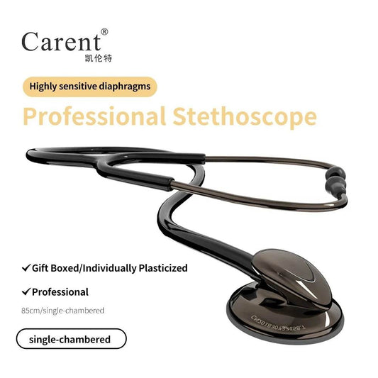 Carent Professional Universal Medical Stethoscopes Cardiology Stethoscope Dual Fetal Heart Multifunctional Medical Health Care - FLORANZANI- Beauté & Santé