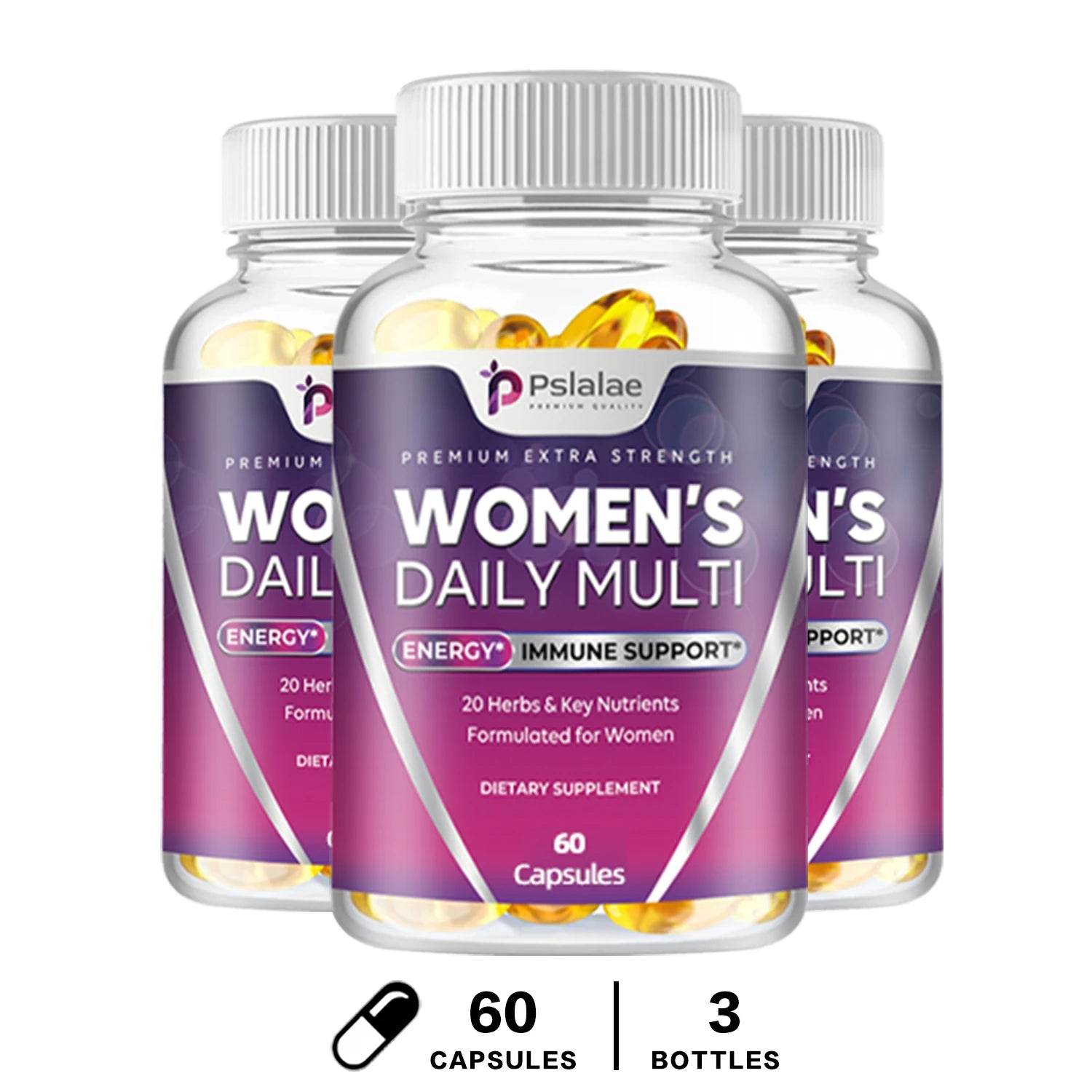 Women's Daily Multi Capsules - Daily Multivitamin To Support Energy and Immune Health - FLORANZANI- Beauté & Santé