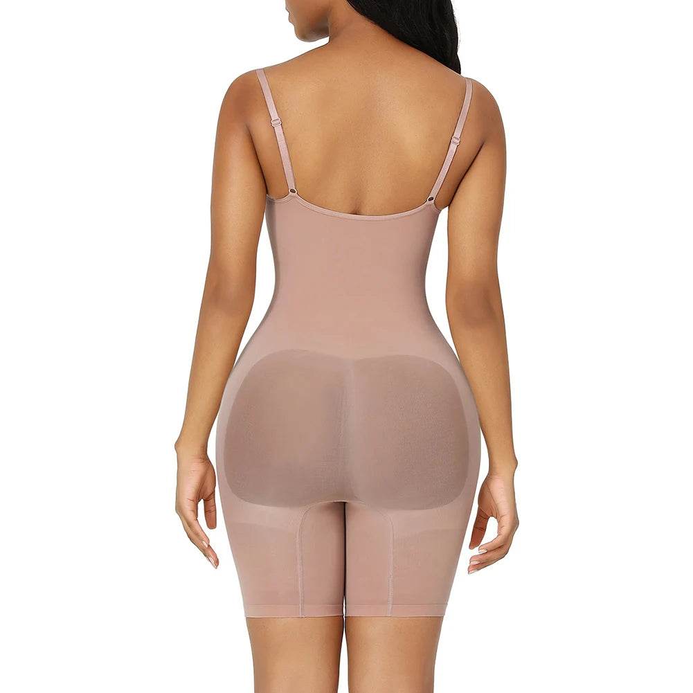 Colombianas Seamless Women Sculpting Bodysuit Push Up Butt Lifter Thigh Slimmer Slimming Underwear Body Shaper Shapewear - FLORANZANI- Beauté & Santé