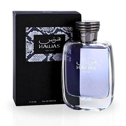 100ml Original Hawas Men's Perfume Lasting Fragrance High Quality Arabian Men's Perfume Ideal Mens Perfumes for Daily Elegance - FLORANZANI- Beauté & Santé