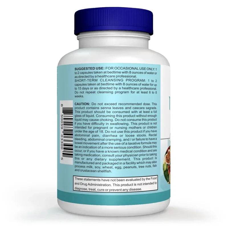 Gut & Colon Support 15 Day Cleanse Colon Cleansing Capsules - Promotes Digestive Health and Overall Well-Being - FLORANZANI- Beauté & Santé