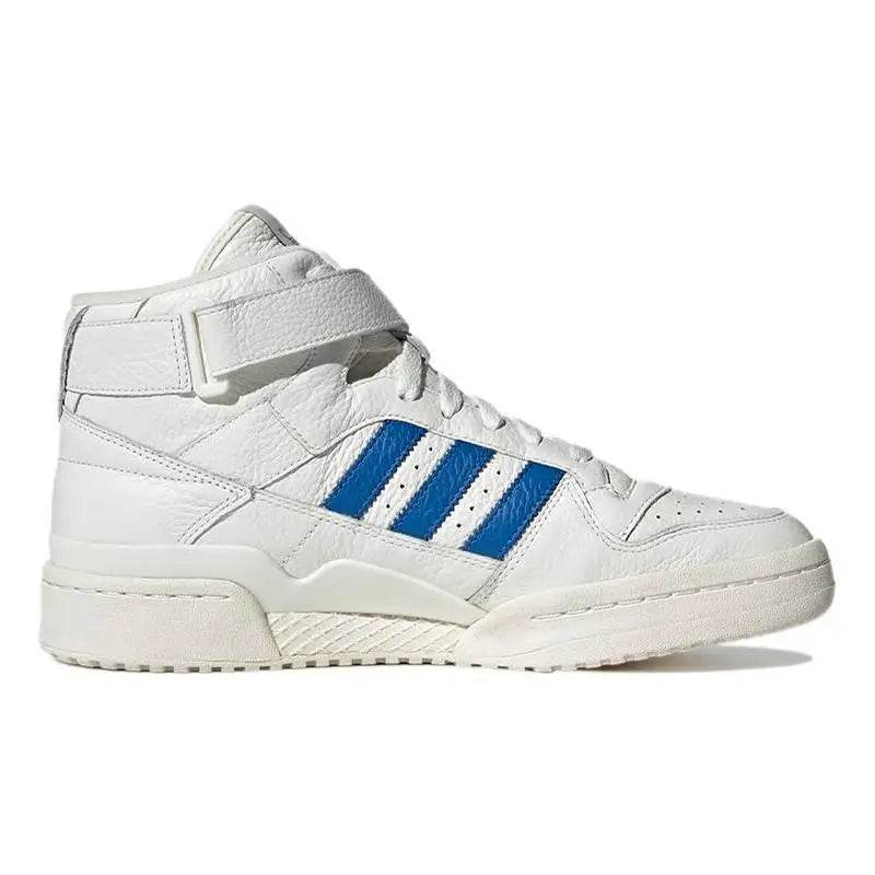 Adidas Forum Mid Off White Blue Bird Sneakers shoes GX1021 - FLORANZANI- Beauté & Santé