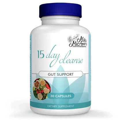 Gut & Colon Support 15 Day Cleanse Colon Cleansing Capsules - Promotes Digestive Health and Overall Well-Being - FLORANZANI- Beauté & Santé