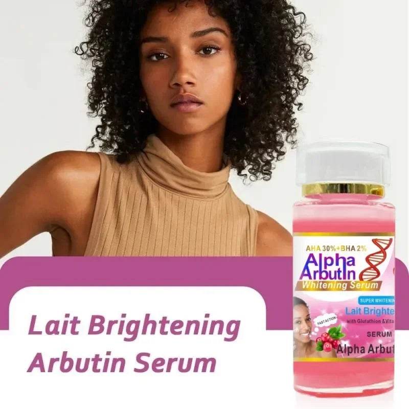 Alpha Arbutin Serum AHA 30%+ BHA 2% Keeps Face Smooth Brightening Moisturizing Improving Dullness Dark Skin Beauty Care Cream - FLORANZANI- Beauté & Santé