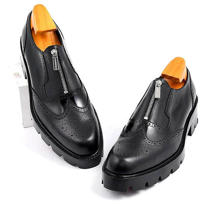 New sapato de couro masculino mens dress shoes chaussure hommes genuine leather dress shoes for men - FLORANZANI- Beauté & Santé