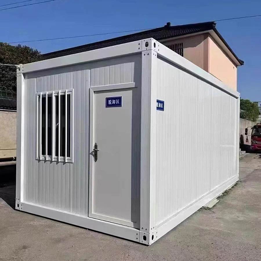 Temperature Resistant Leak Proof Flat Pack Tiny House Field Office/Restaurant/Temporary Housing Cheap Manufactured Prefab Homes - FLORANZANI- Beauté & Santé