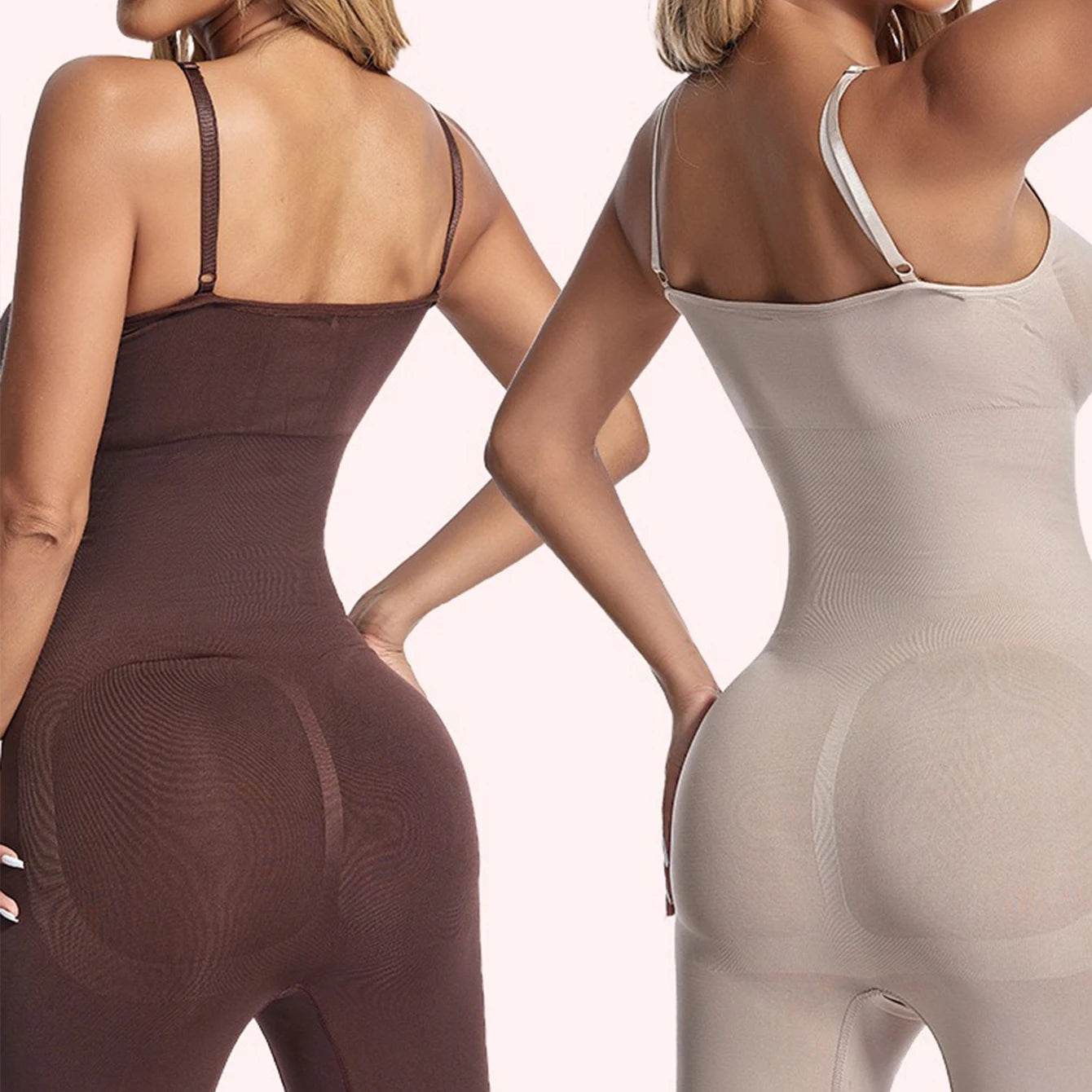 Women Bodysuit Sexy Shapewear Boxer Briefs Tummy Control Full Shaper Slimming Sheath Butt Lifter Thigh Slimmer Abdomen Corset - FLORANZANI- Beauté & Santé