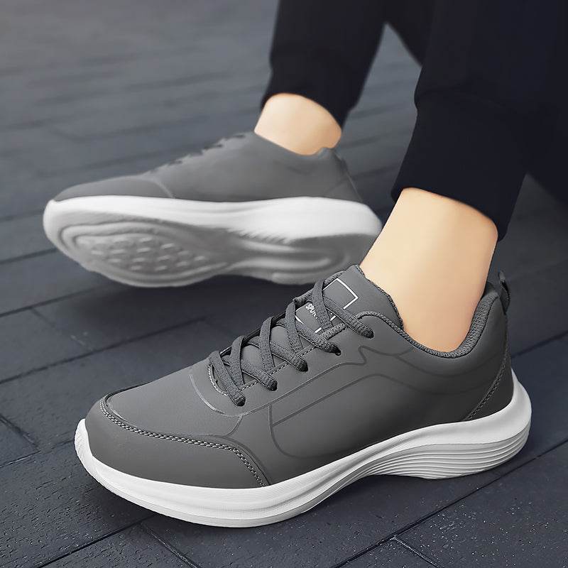 New Men Running Shoes Winter Warm Male Sneakers Anti-slip Breathable Men's Walking Shoes Lace Up Soft Casual Shoes Lightweight - FLORANZANI- Beauté & Santé