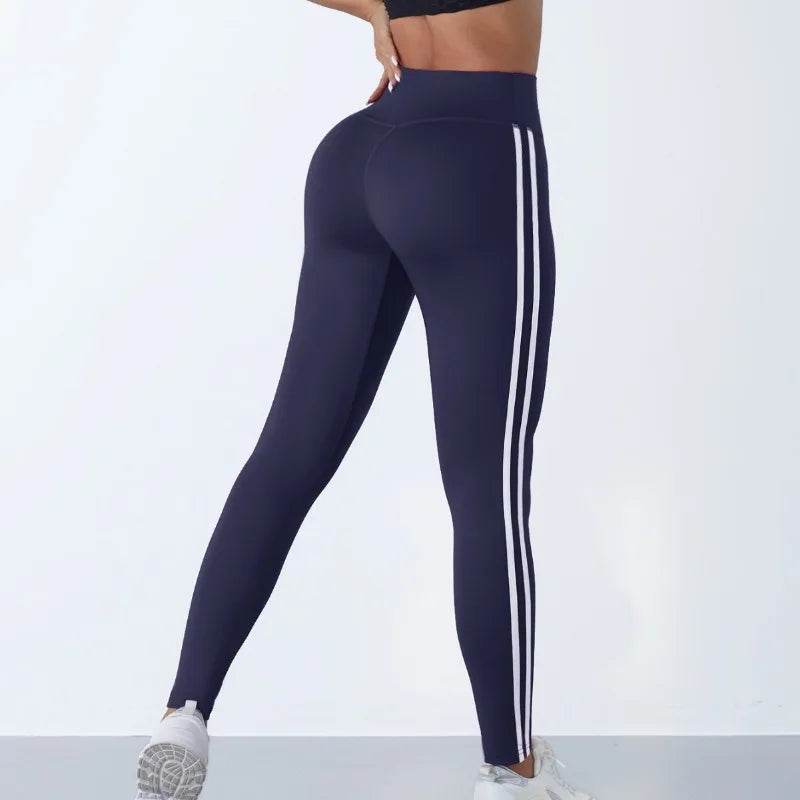 Yoga Pants Women Seamless Compression Work Out Leggings Tummy Control High Waisted Women's Running Athletic Gym Workout Clothes - FLORANZANI- Beauté & Santé